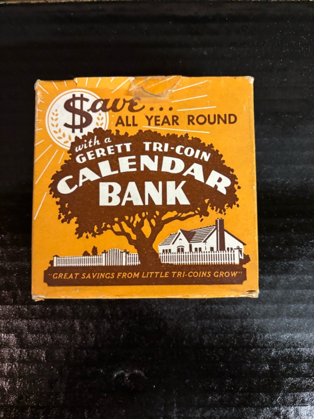 GERETT  TRI-COIN CALENDAR BANK